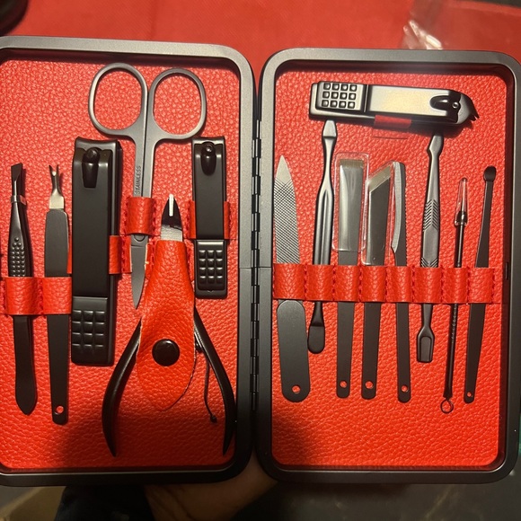 Men’s 15 piece Professional Stainless Steel Nail Clipper Travel & Groomi… - Picture 5 of 7